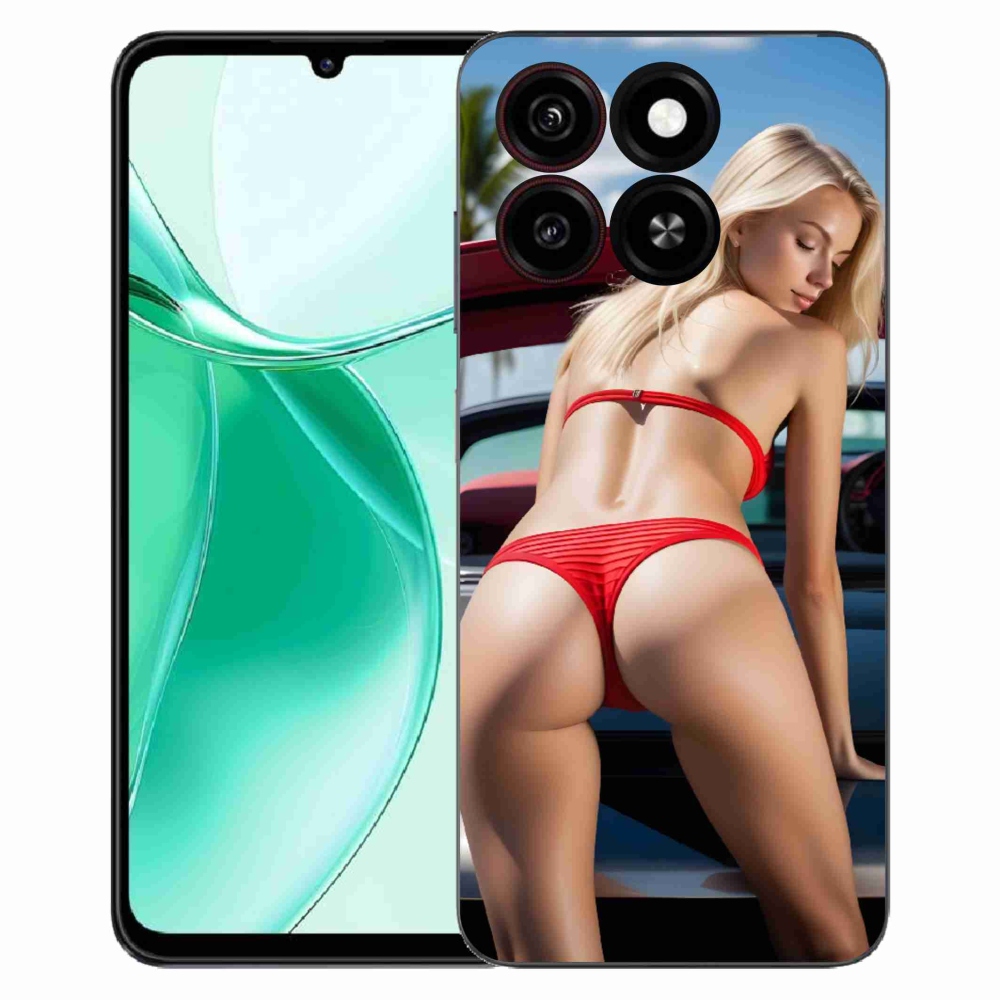 ZTE Blade A35 zselés borító mmCase - szexi nő 2