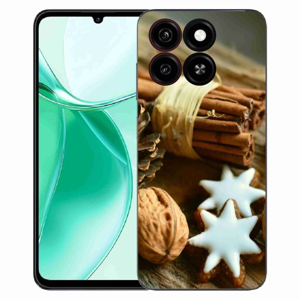 ZTE Blade A35 zselés tok mmCase - fahéj és mézeskalács