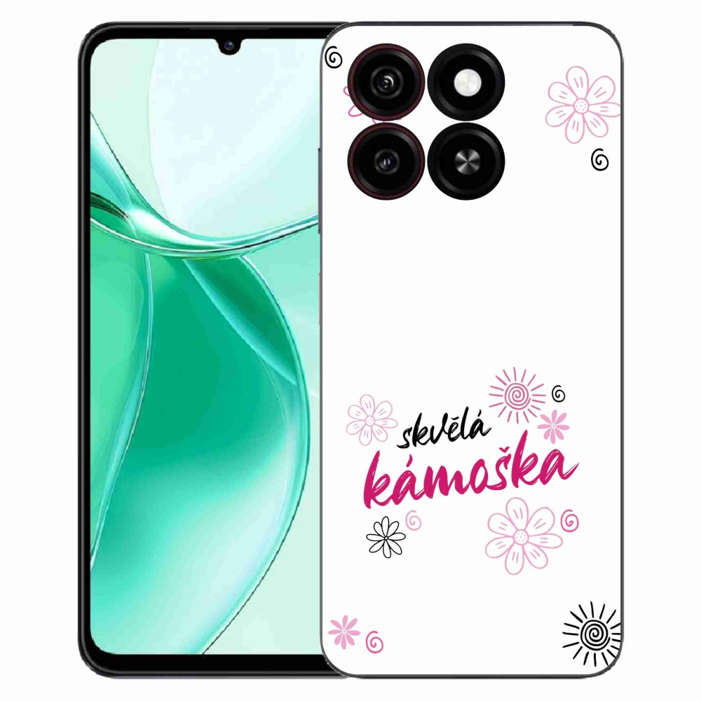 ZTE Blade A35 zselés borítás mmCase - nagyszerű haver fehér háttérrel