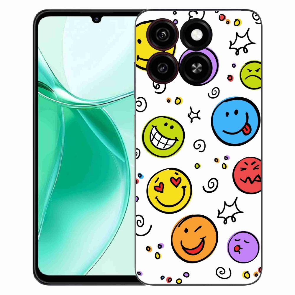 ZTE Blade A35 zselés borítás mmCase - smiley-k