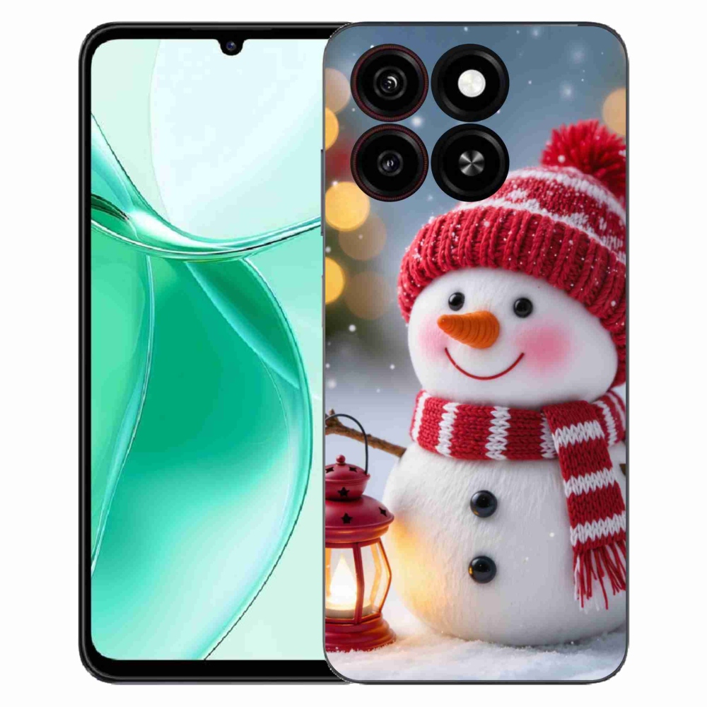 ZTE Blade A35 zselés tok mmCase - hóember 2