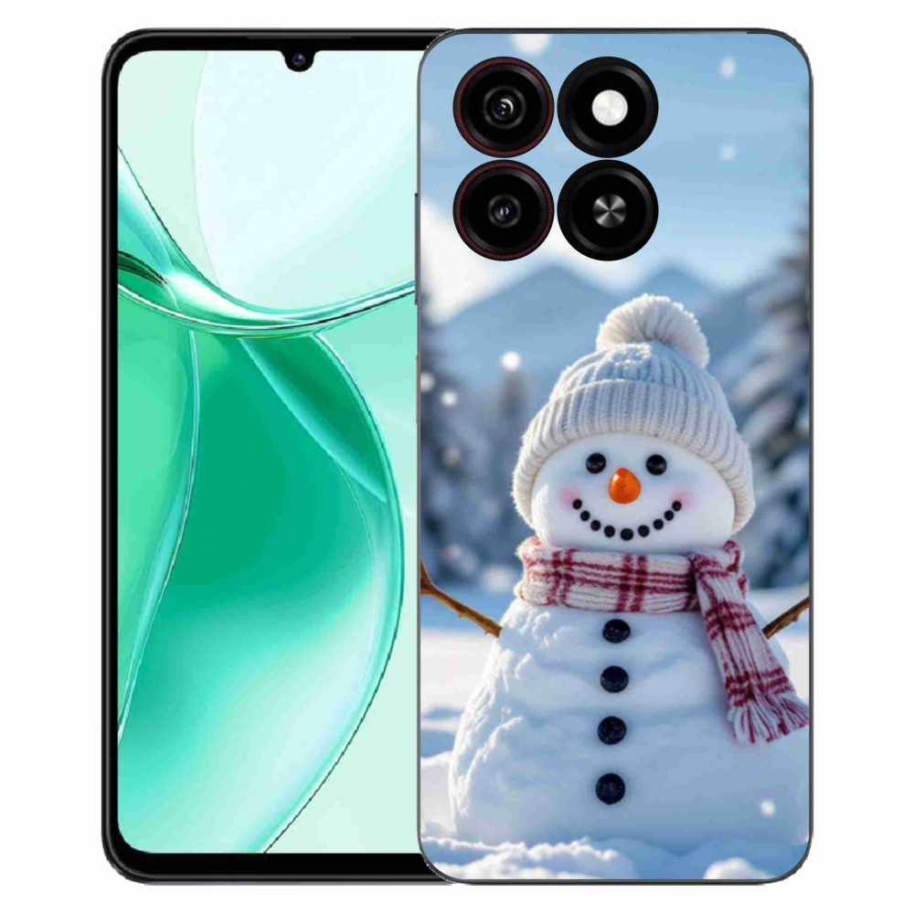 ZTE Blade A35 zselés tok mmCase - hóember 3