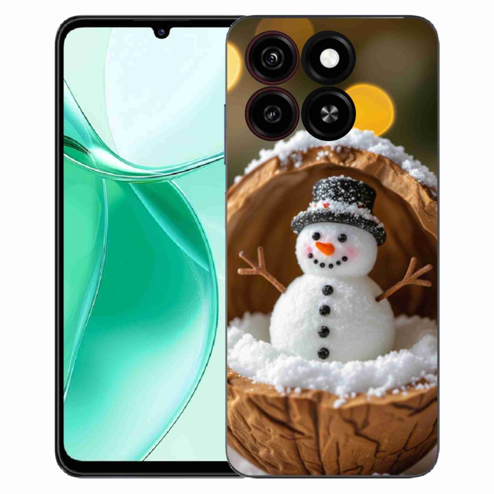 ZTE Blade A35 zselés tok mmCase - hóember 4