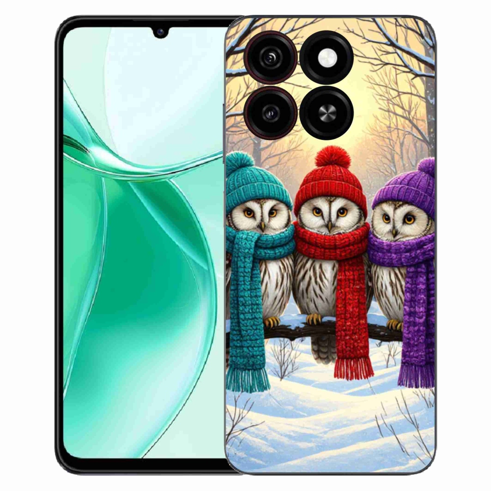 ZTE Blade A35 zselés tok mmCase - bagolybarátok