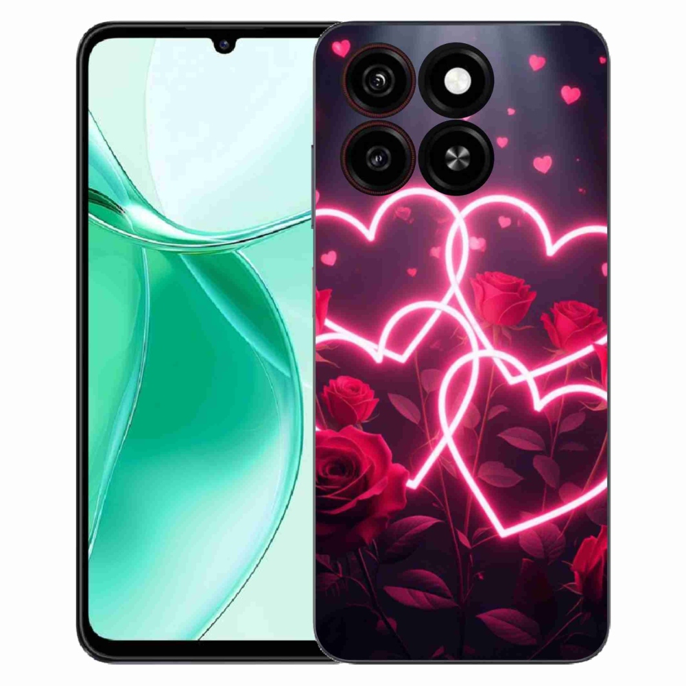 ZTE Blade A35 zselés tok mmCase - Szerelem szíve