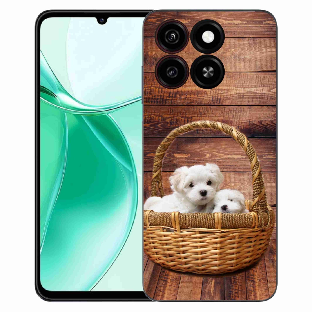 ZTE Blade A35 zselés borítás mmCase - kölyökkutyákhoz