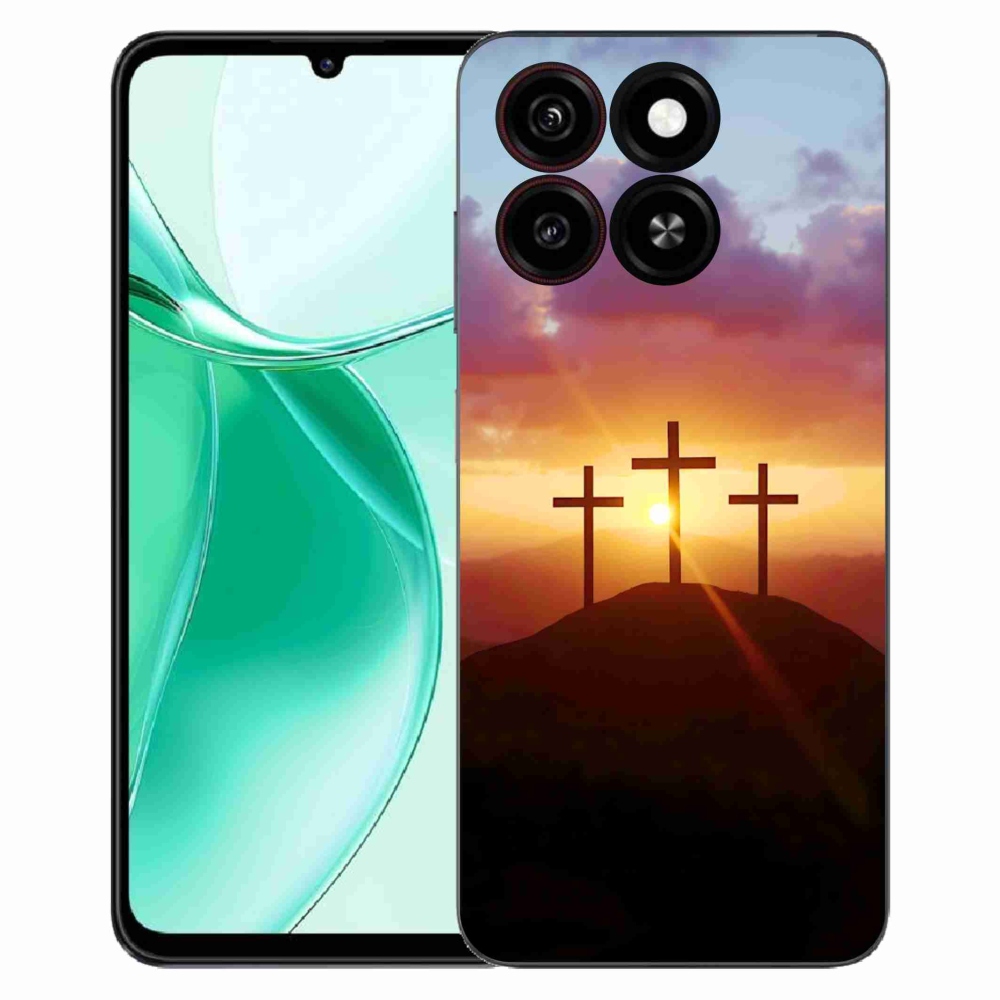 ZTE Blade A35 zselés borítás mmCase - három kereszt