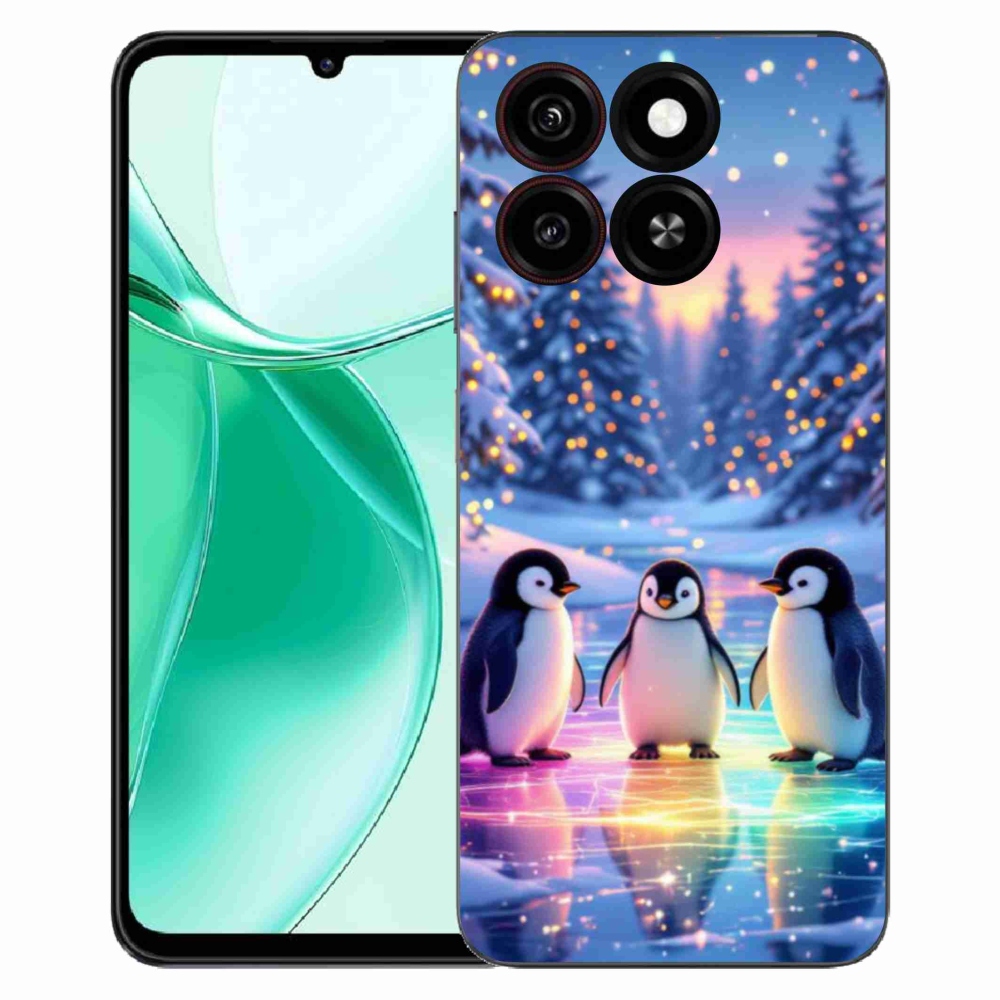 ZTE Blade A35 zselés tok mmCase - pingvinekhez
