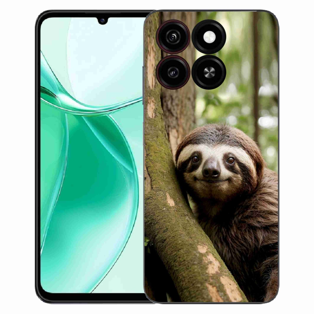 ZTE Blade A35 zselés borítás mmCase - mosolygó lajhár