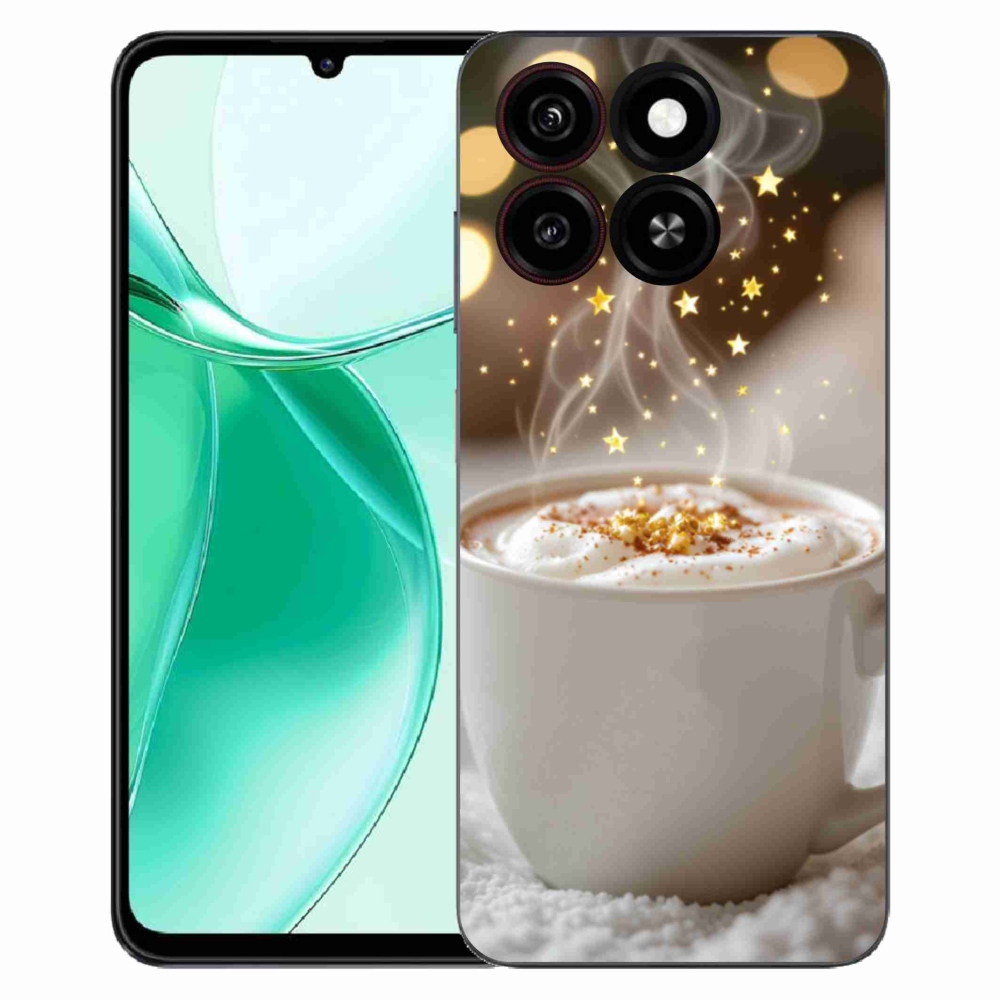 ZTE Blade A35 zselés borítás mmCase - karácsonyi forró ital