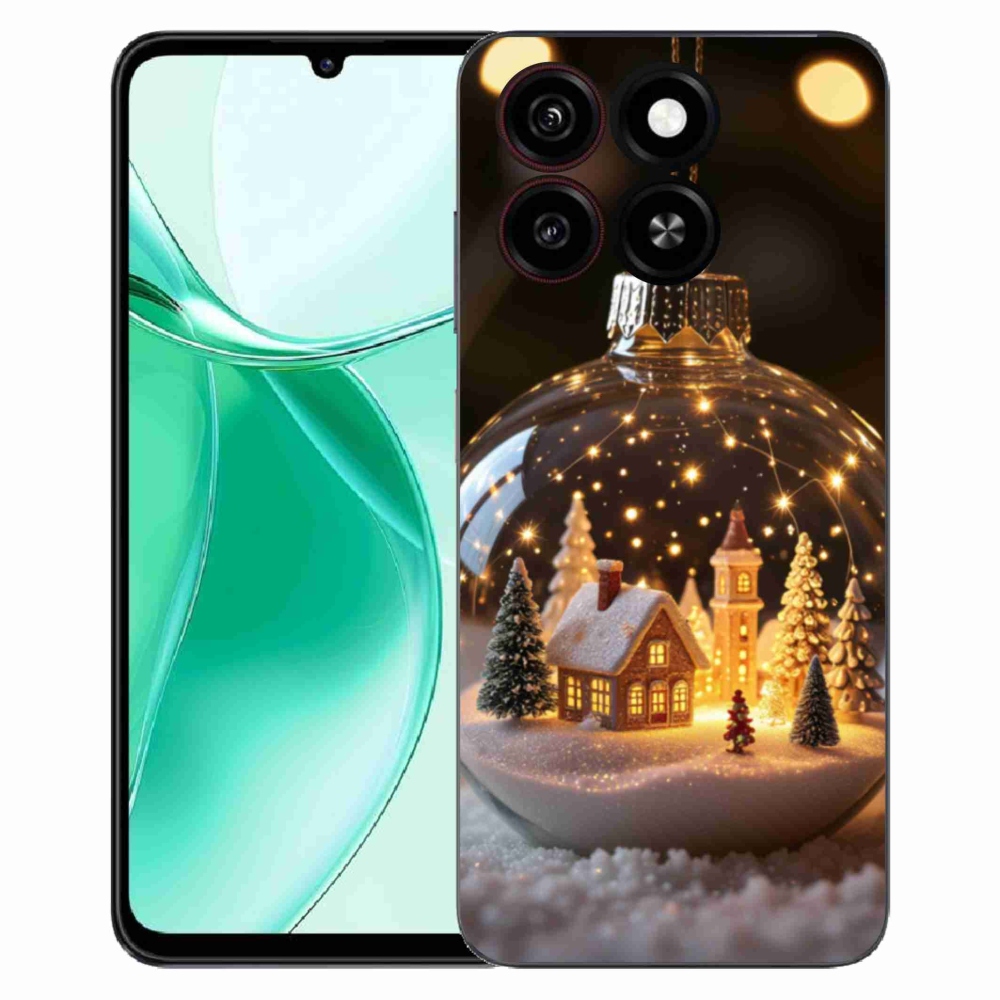 ZTE Blade A35 zselés borítás mmCase - Karácsonyi golyók 3