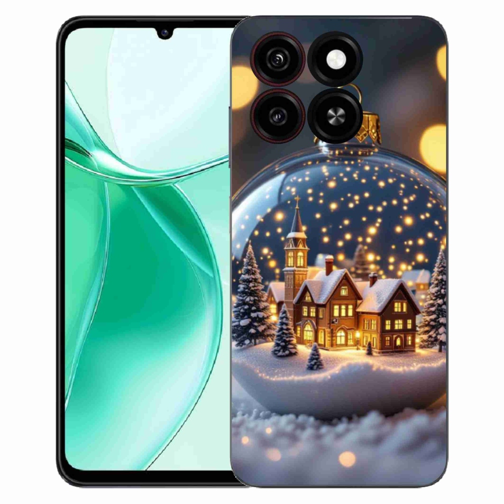 ZTE Blade A35 zselés borítás mmCase - Karácsonyi golyók 4