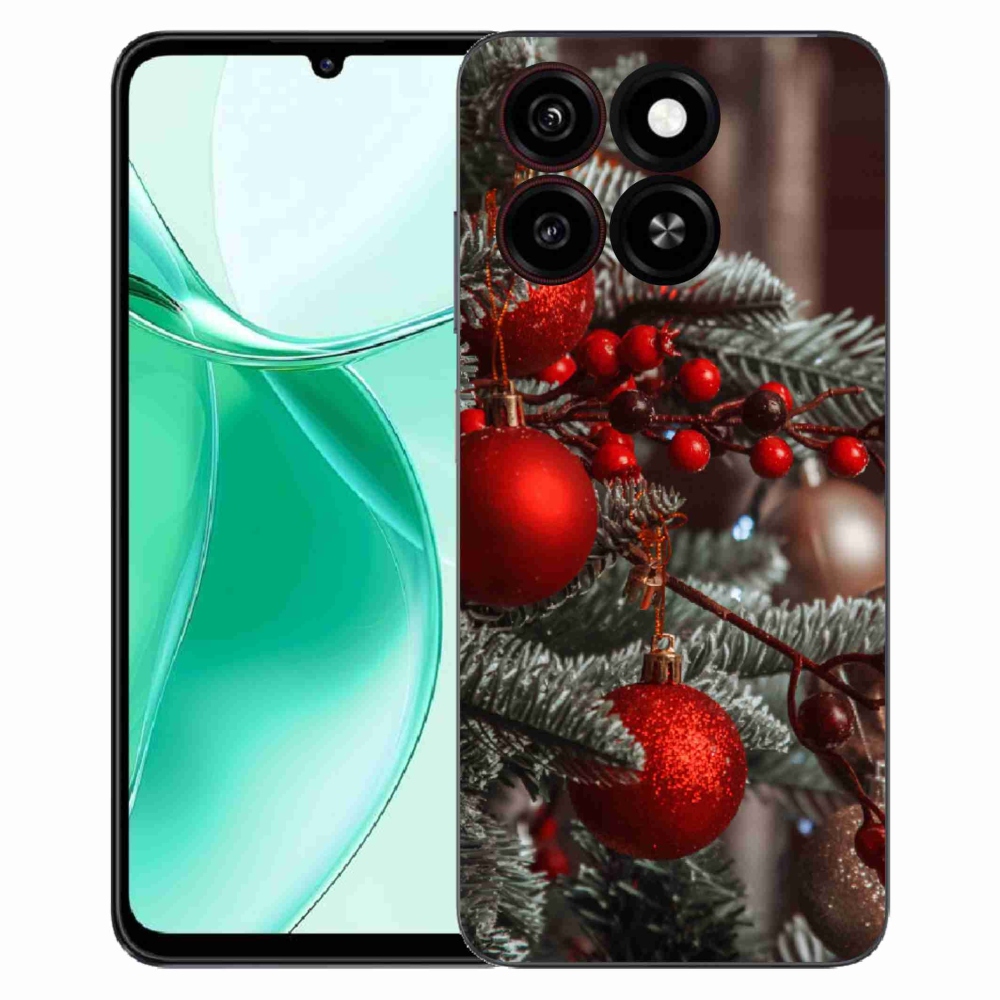 ZTE Blade A35 zselés borítás mmCase - karácsonyi dekorációk 2