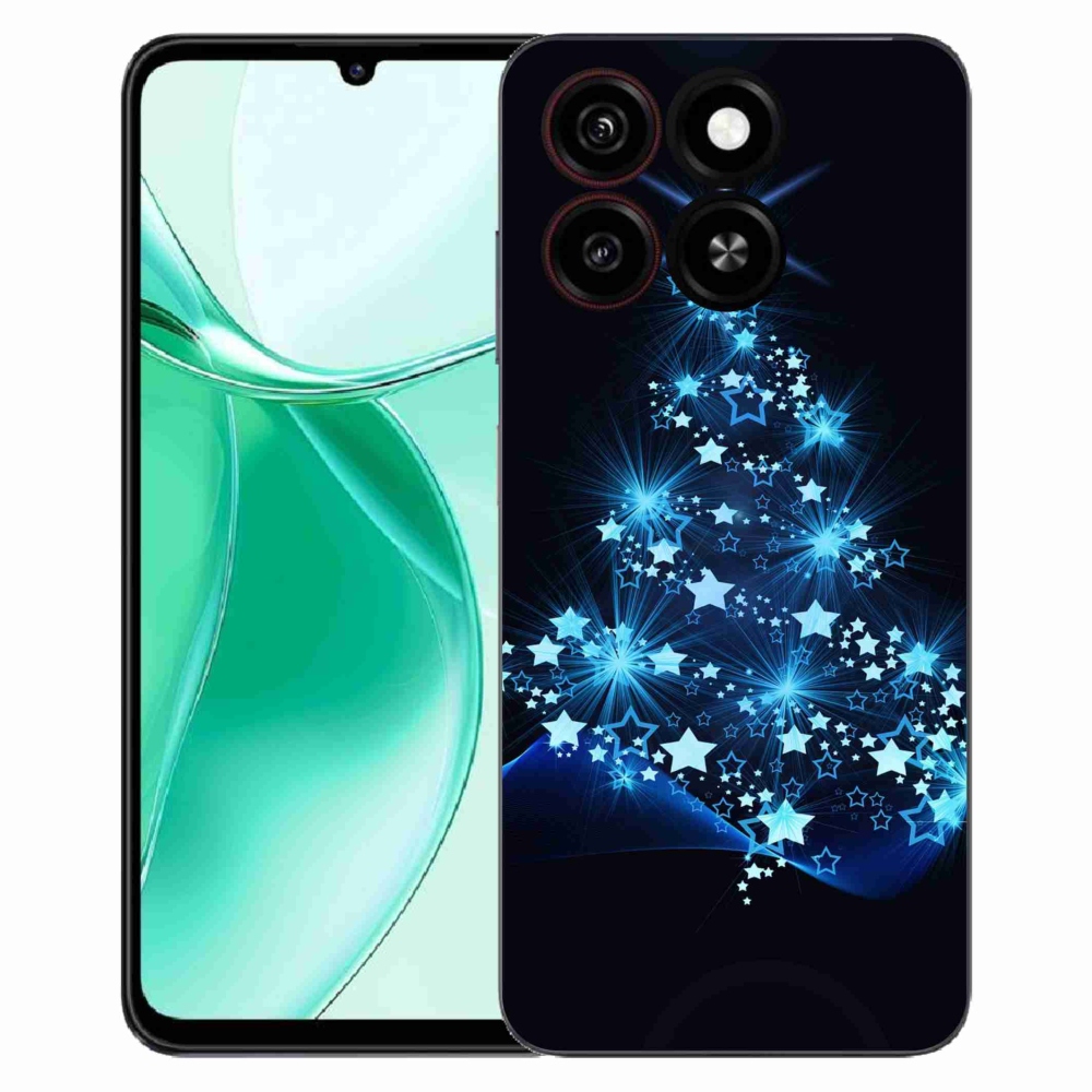 ZTE Blade A35 zselés tok mmCase - Karácsonyfa