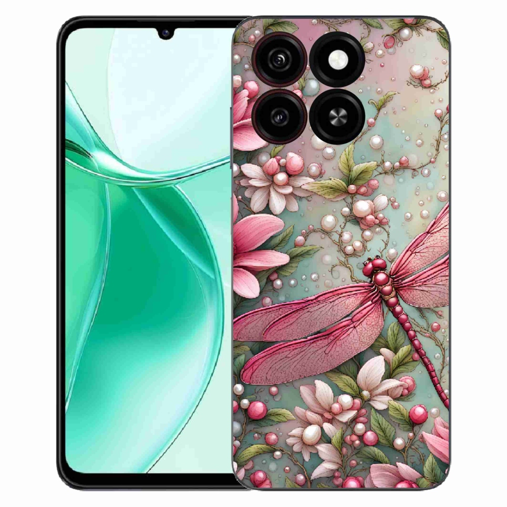 ZTE Blade A35 zselés tok mmCase - szitakötő