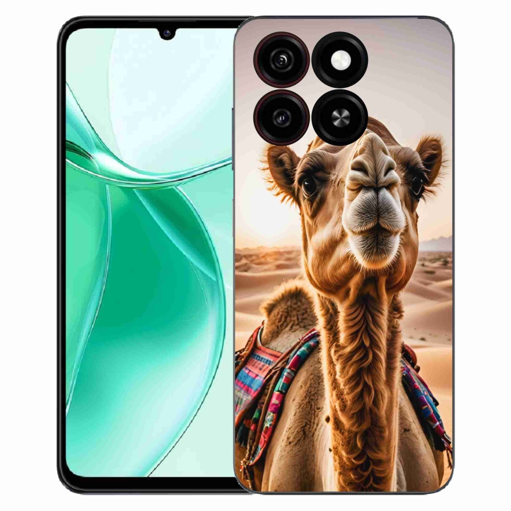 ZTE Blade A35 zselés tok mmCase - teve színű