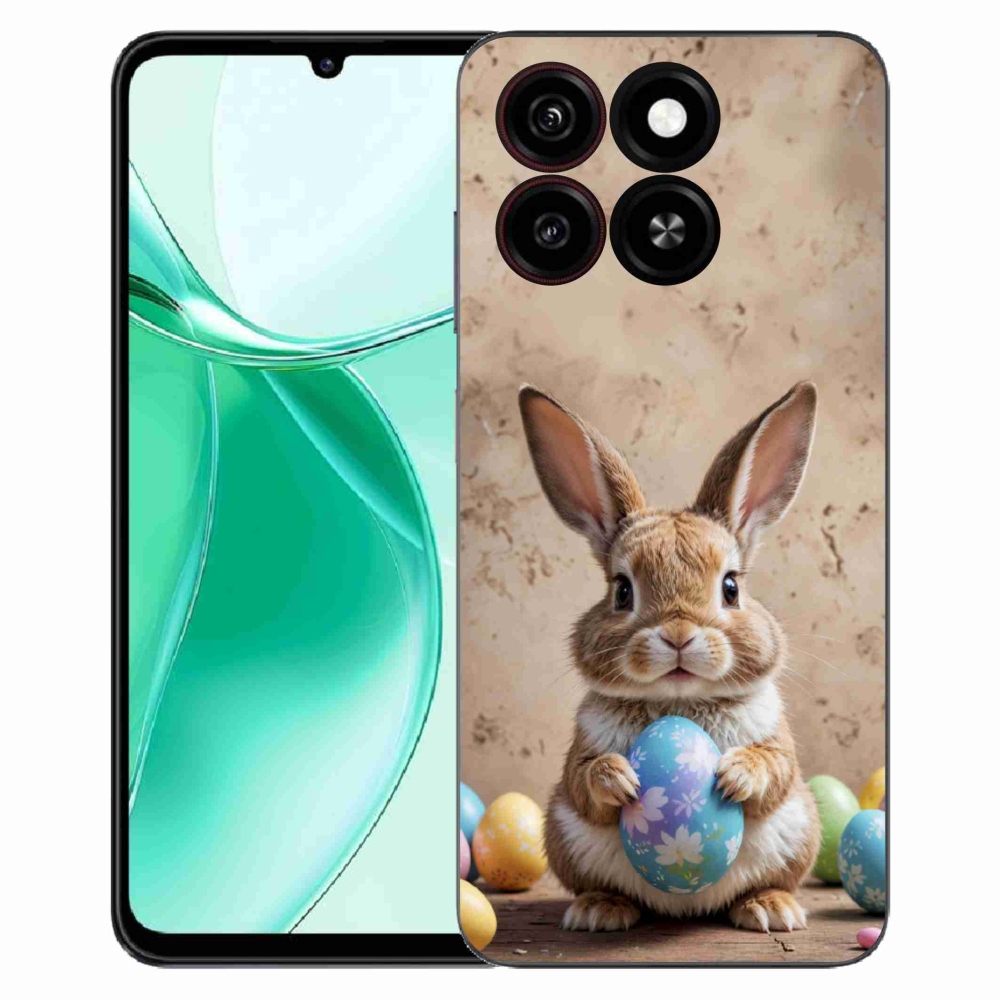 ZTE Blade A35 zselés tok mmCase - Húsvéti nyuszi