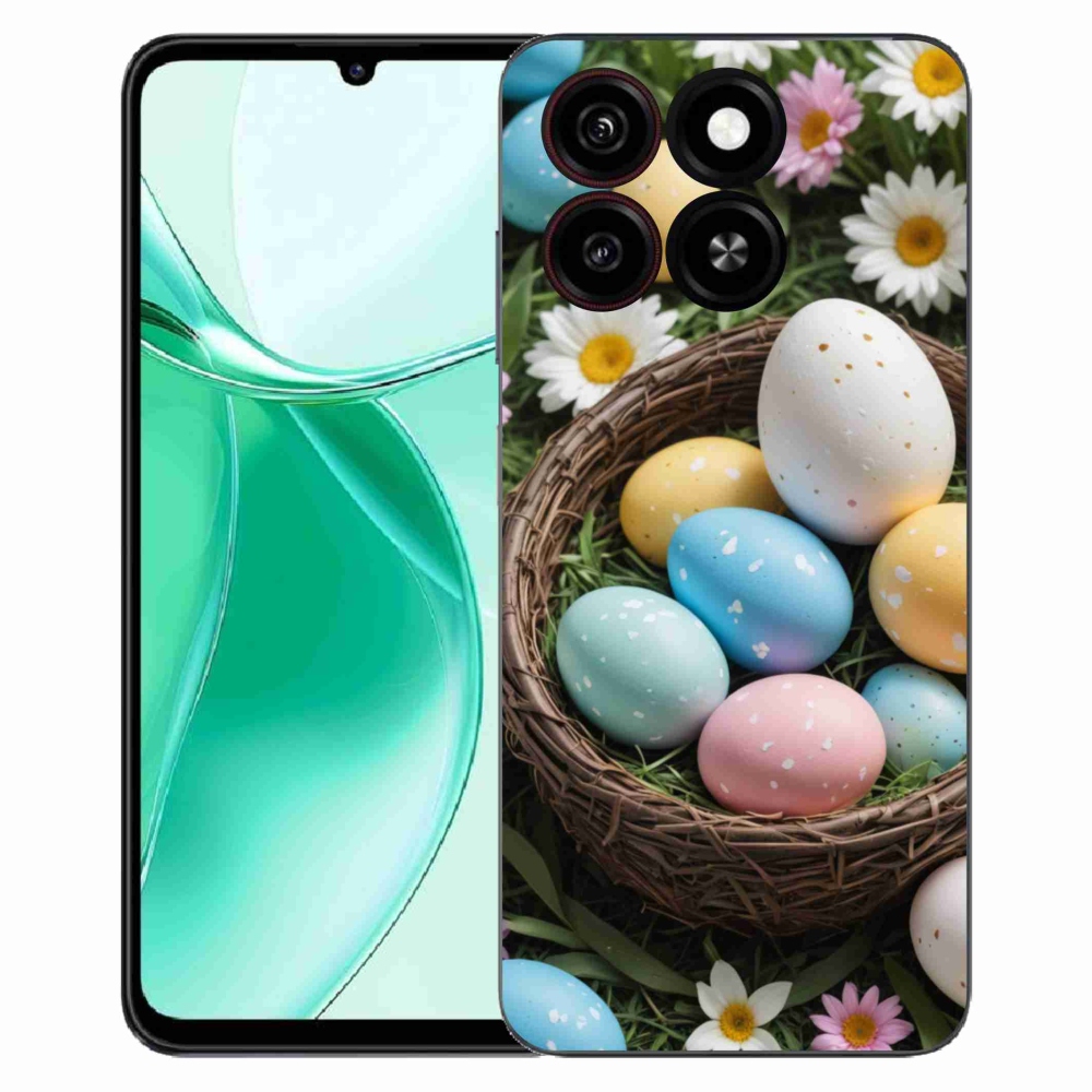 ZTE Blade A35 zselés tok mmCase - Húsvéti tojások 2