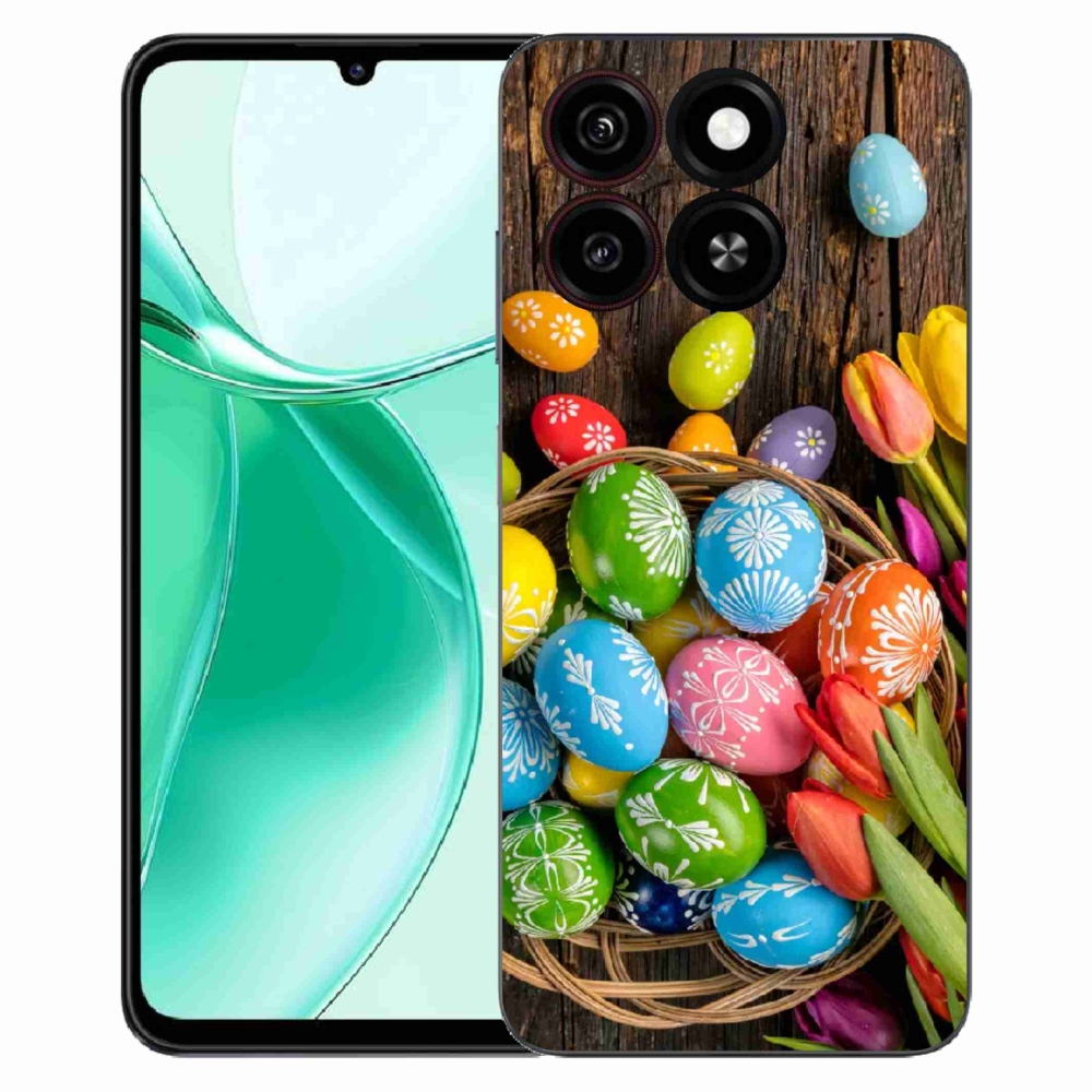 ZTE Blade A35 zselés tok mmCase - Húsvéti tojás