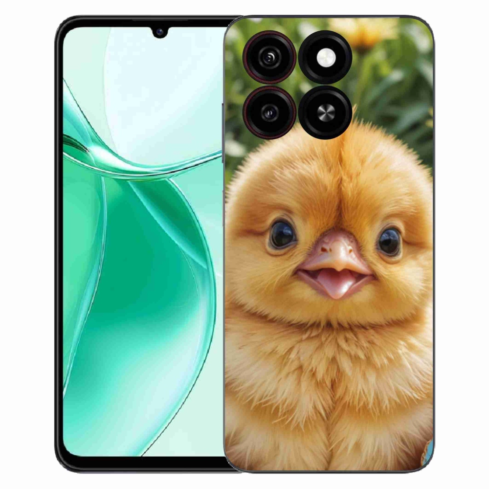 ZTE Blade A35 zselés tok mmCase - boldog csaj