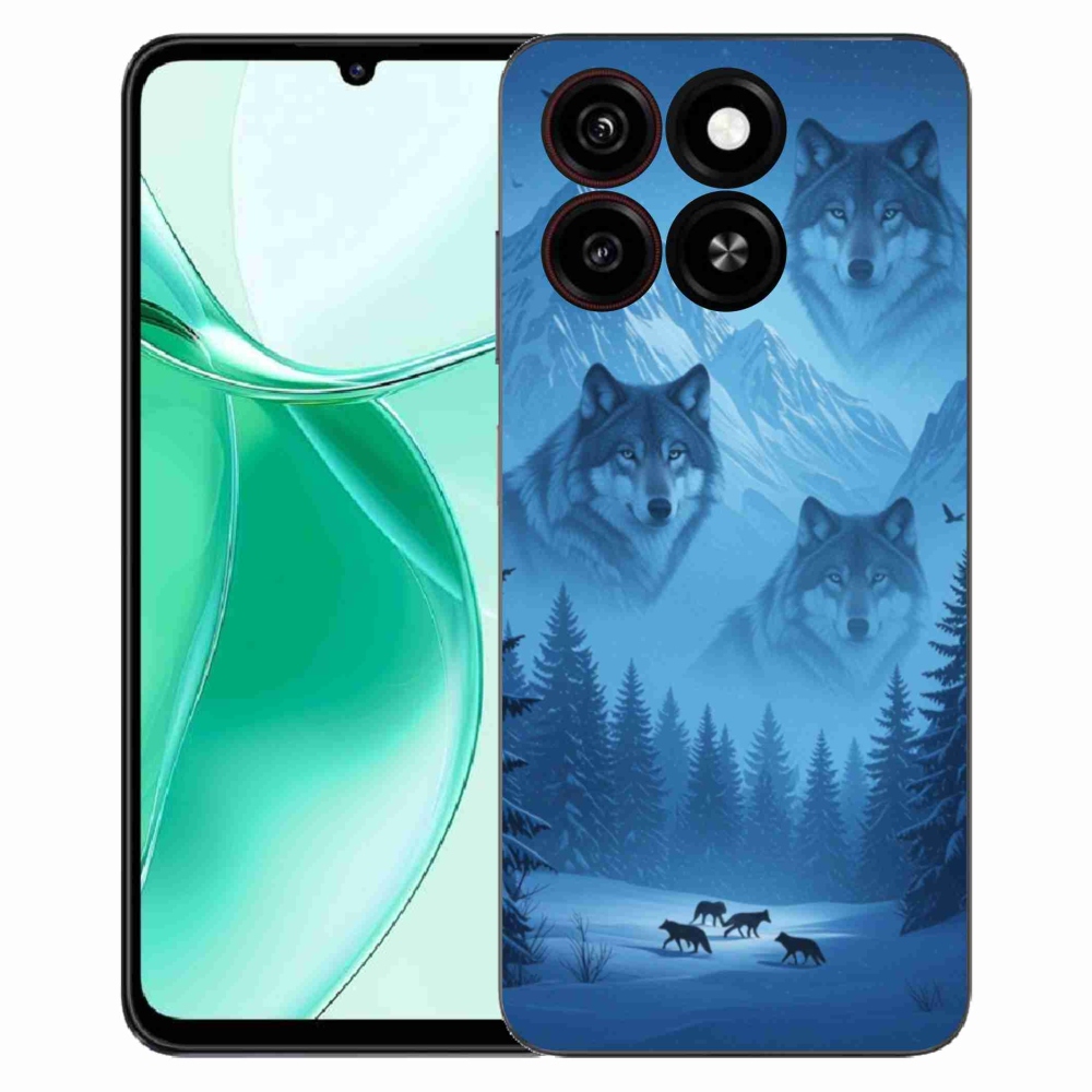 ZTE Blade A35 zselés tok mmCase - farkas csomag
