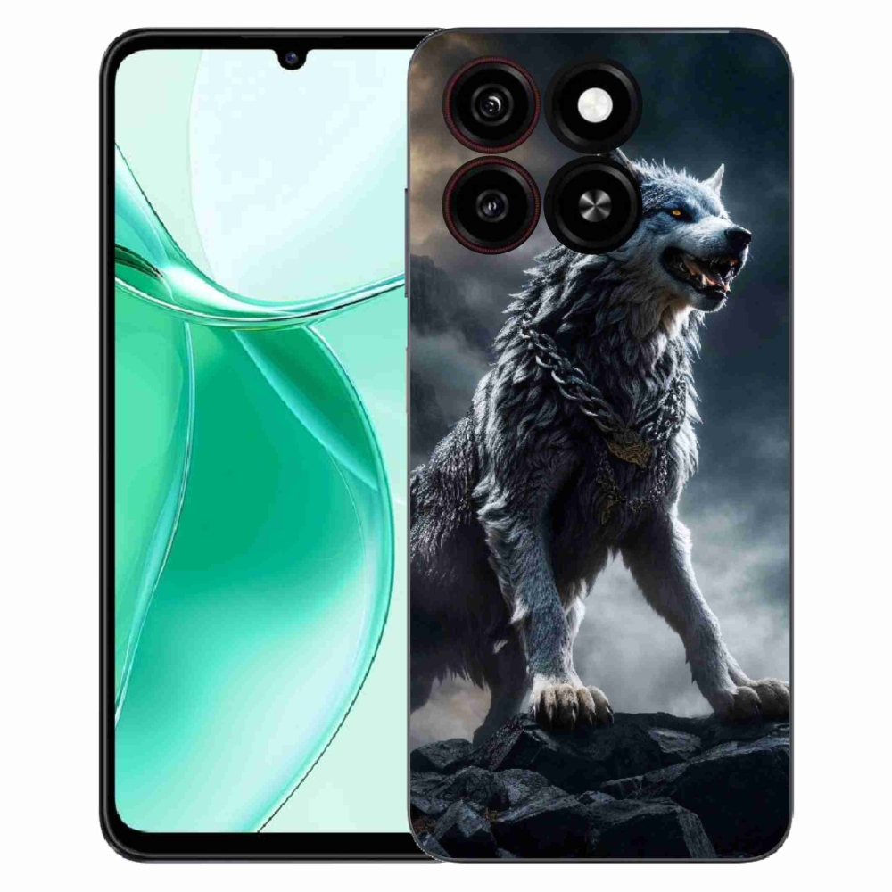 ZTE Blade A35 zselés tok mmCase - farkas 1