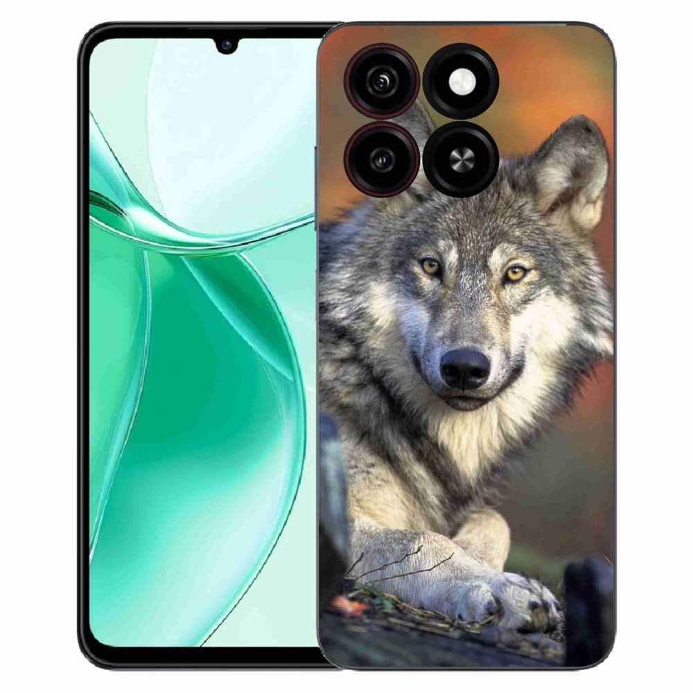 ZTE Blade A35 zselés tok mmCase - farkas