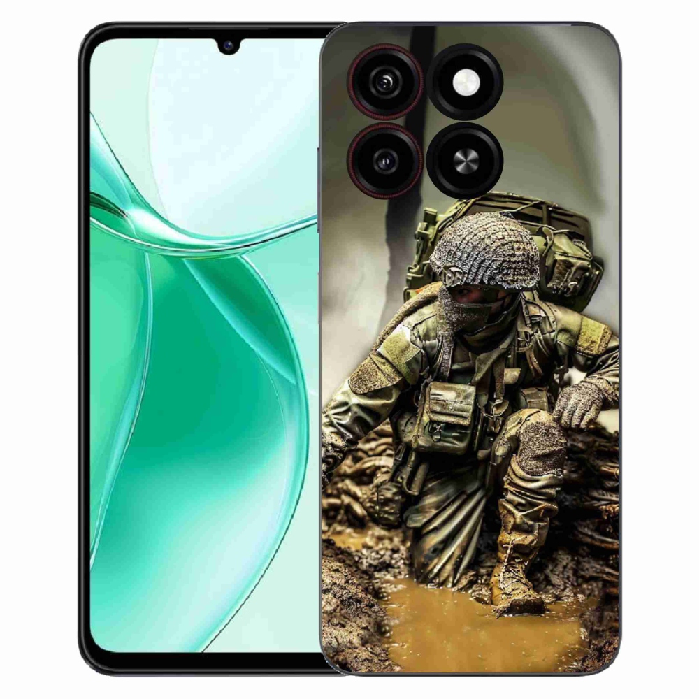 ZTE Blade A35 zselés tok mmCase - katona