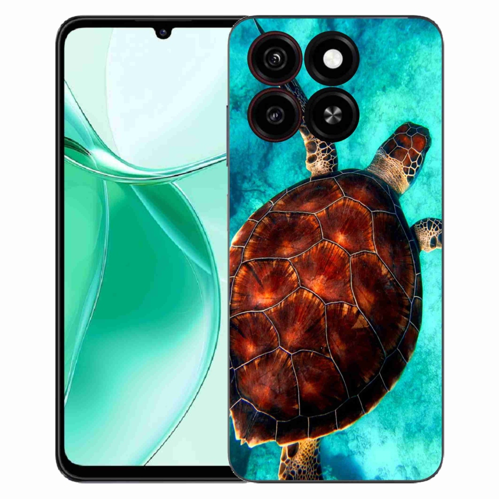 ZTE Blade A35 zselés borítás mmCase - teknősbéka