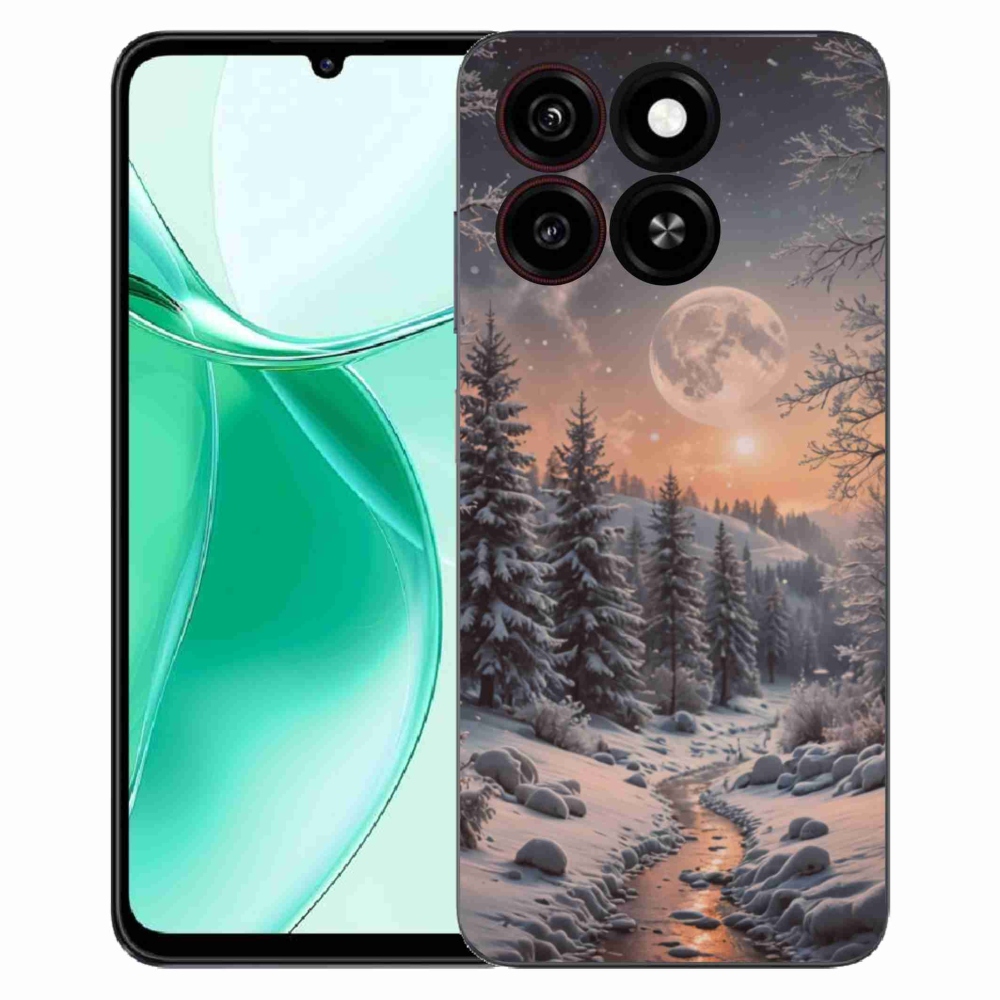 ZTE Blade A35 zselés tok mmCase - téli táj 2
