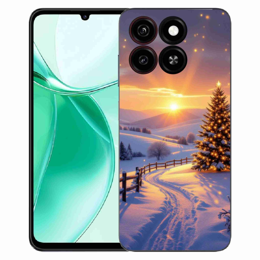 ZTE Blade A35 zselés borítás mmCase - téli tájkép