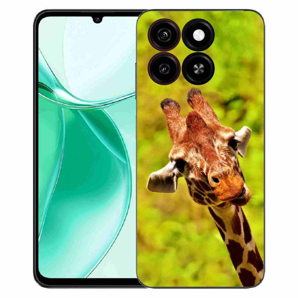 ZTE Blade A35 zselés tok mmCase - zsiráf