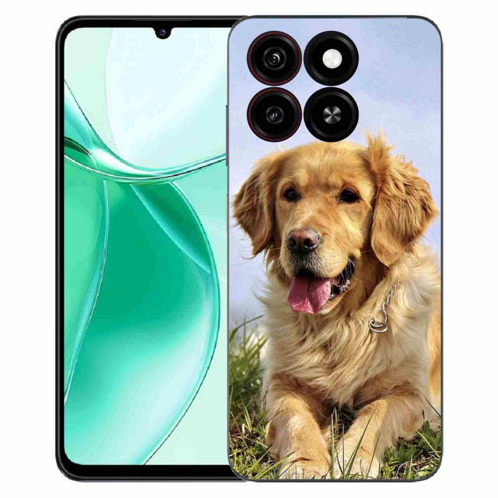 ZTE Blade A35 zselés borítás mmCase - arany retriever