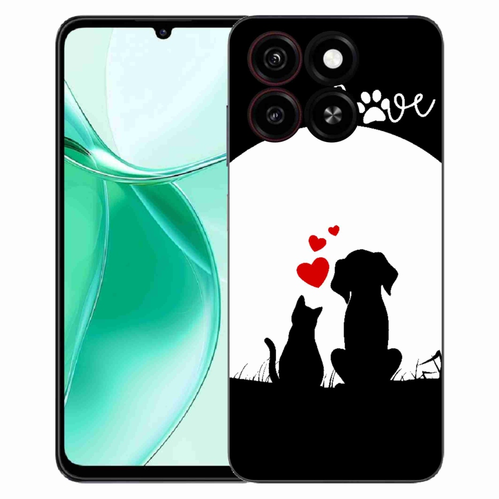 ZTE Blade A35 zselés borító mmCase - állati szeretet