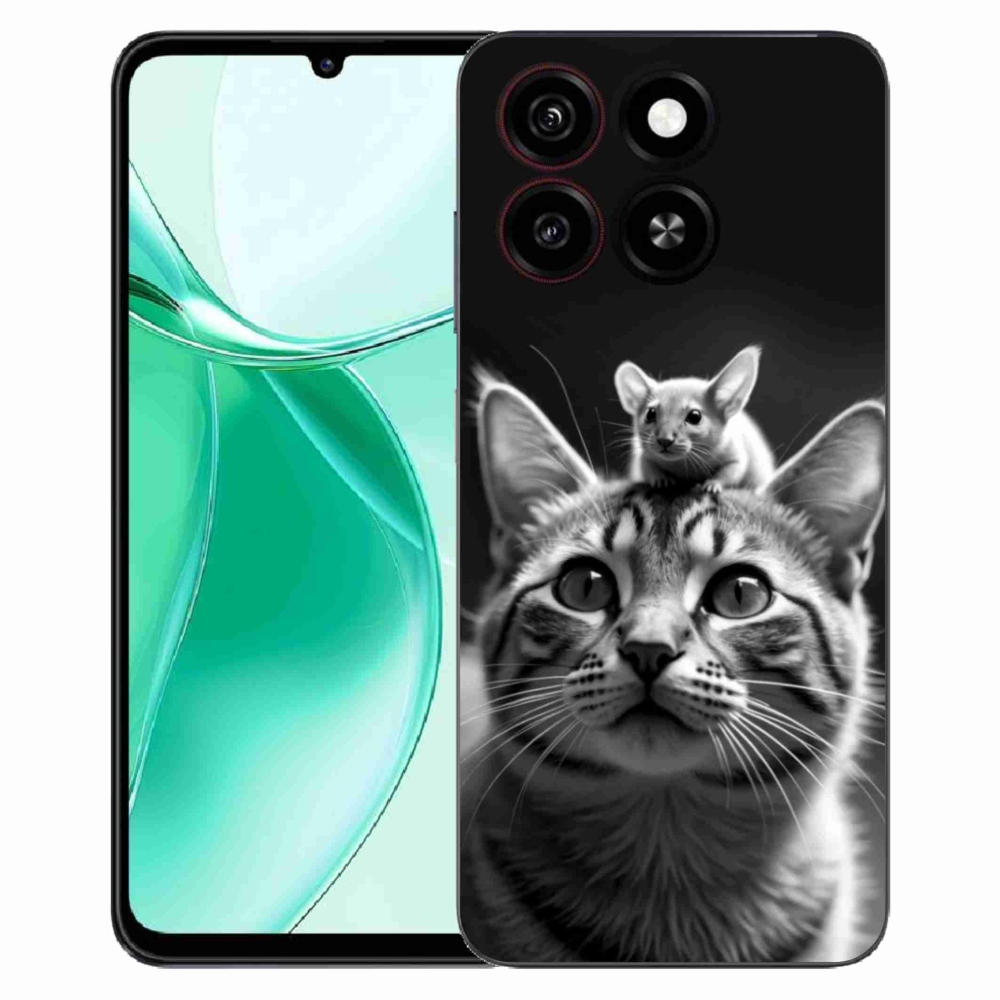 ZTE Blade A35 zselés borítás mmCase - állati barátság 2