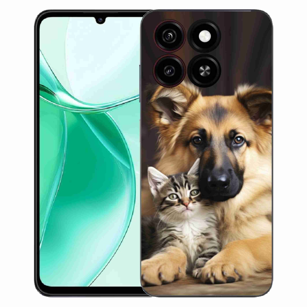 ZTE Blade A35 zselés borító mmCase - állatbarátság