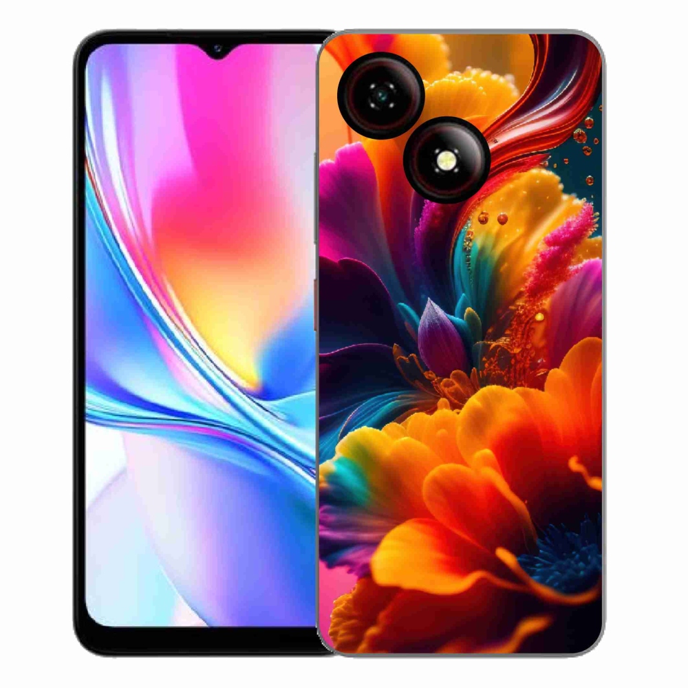 ZTE Blade A35E zselés tok mmCase - absztrakt motívum 2
