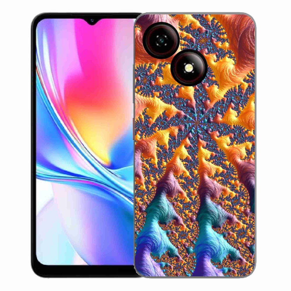 ZTE Blade A35E zselés tok mmCase - absztrakt motívum 23