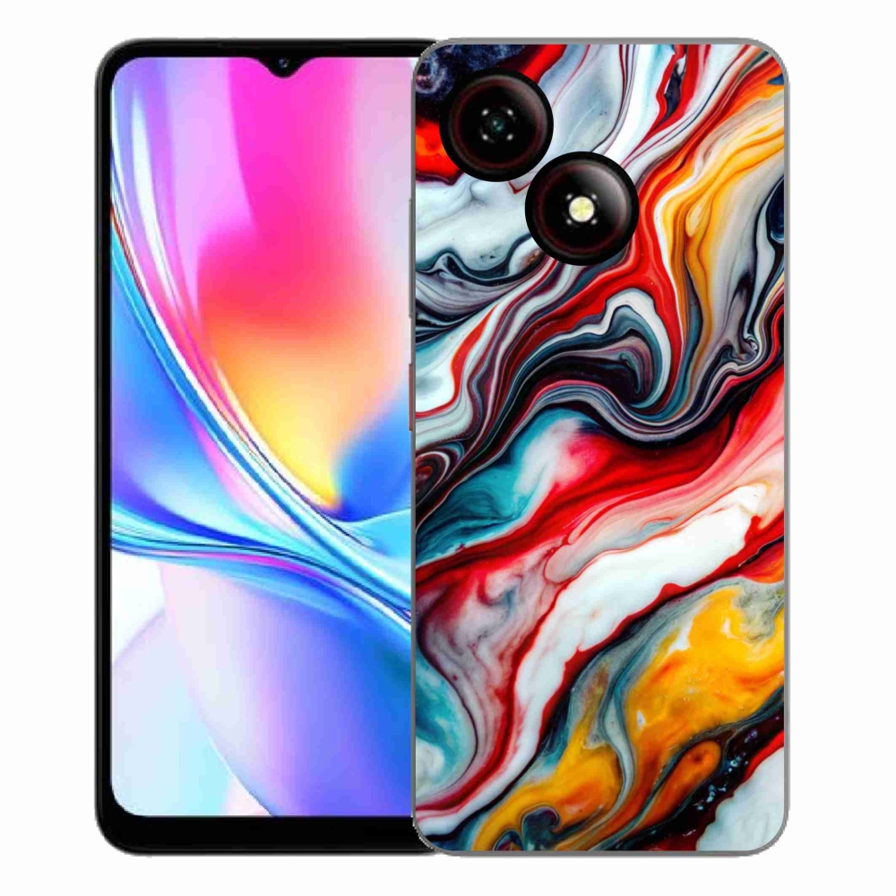 ZTE Blade A35E zselés tok mmCase - absztrakt motívum 35