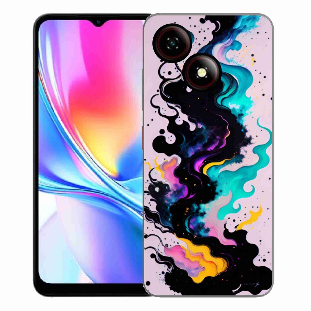 ZTE Blade A35E zselés tok mmCase - absztrakt motívum 4