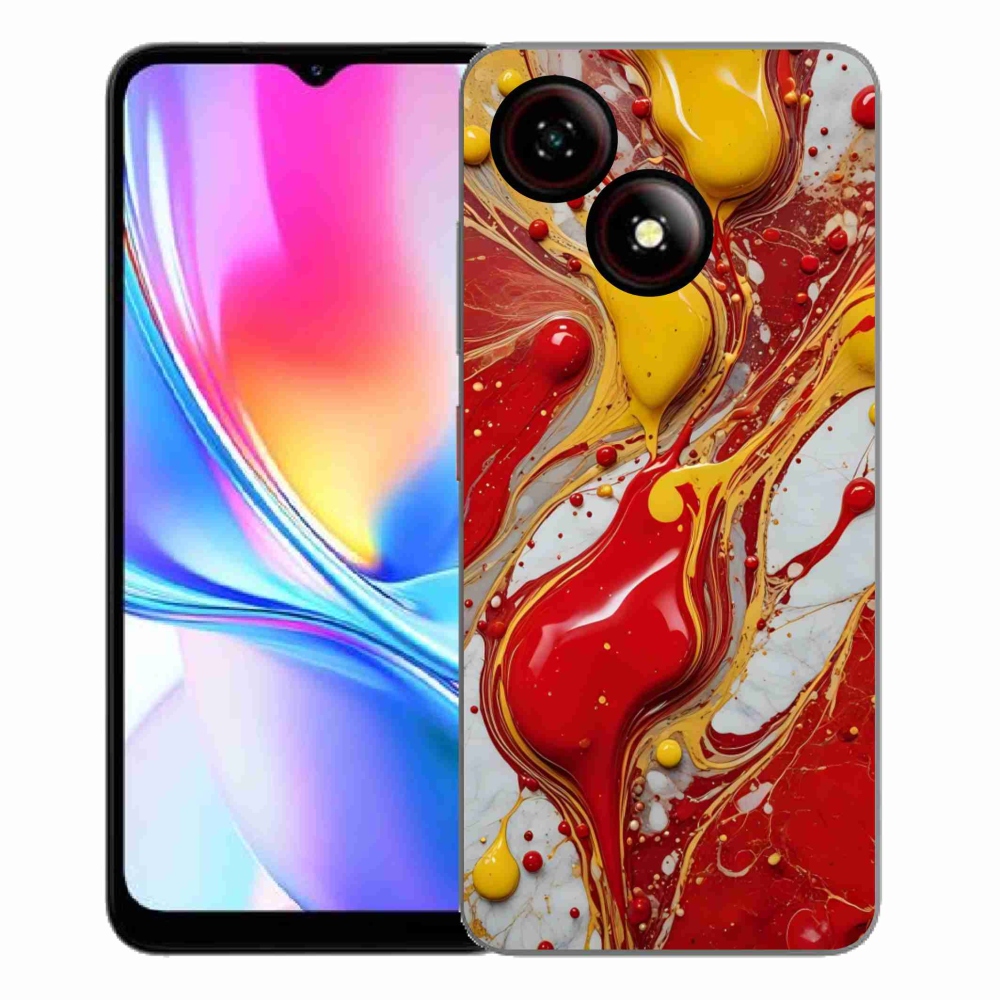 ZTE Blade A35E zselés tok mmCase - absztrakt motívum 42