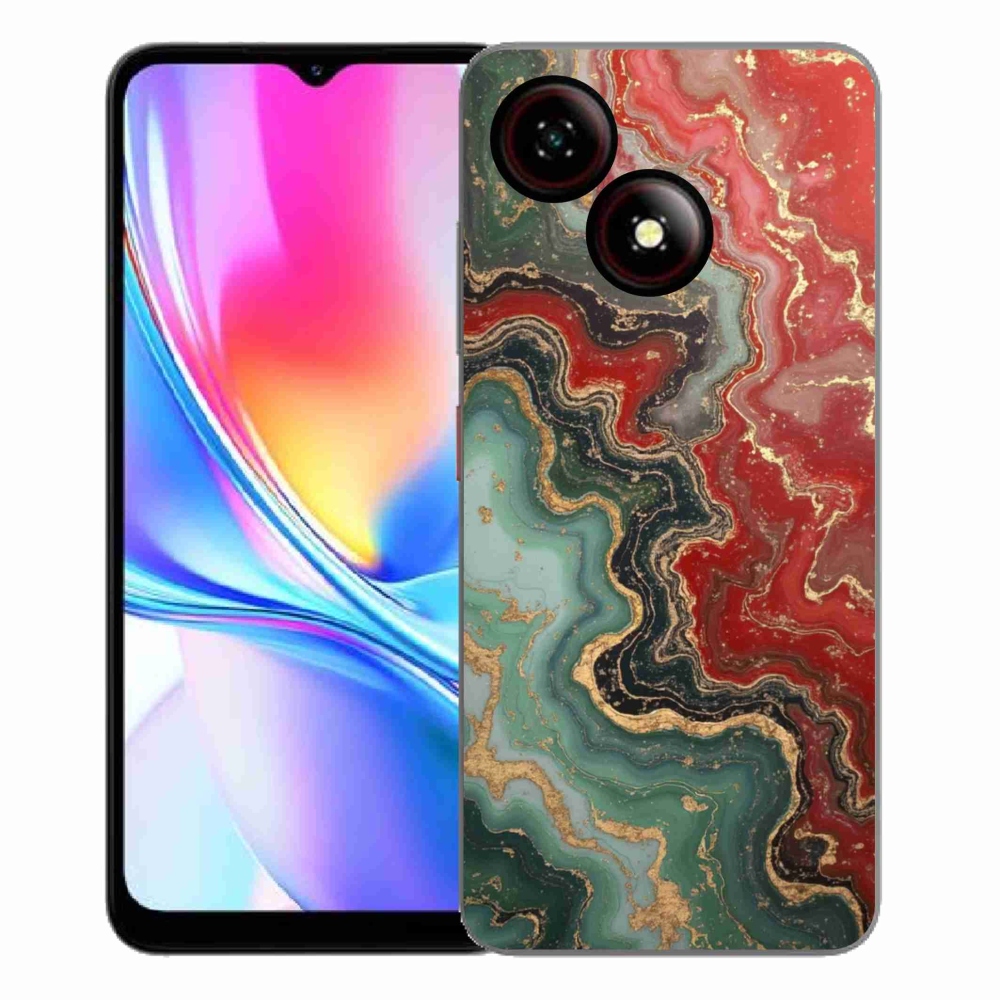 ZTE Blade A35E zselés tok mmCase - absztrakt motívum 55