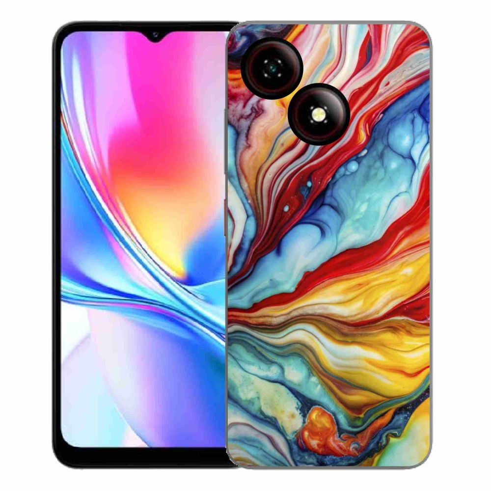 ZTE Blade A35E zselés tok mmCase - absztrakt motívum 58