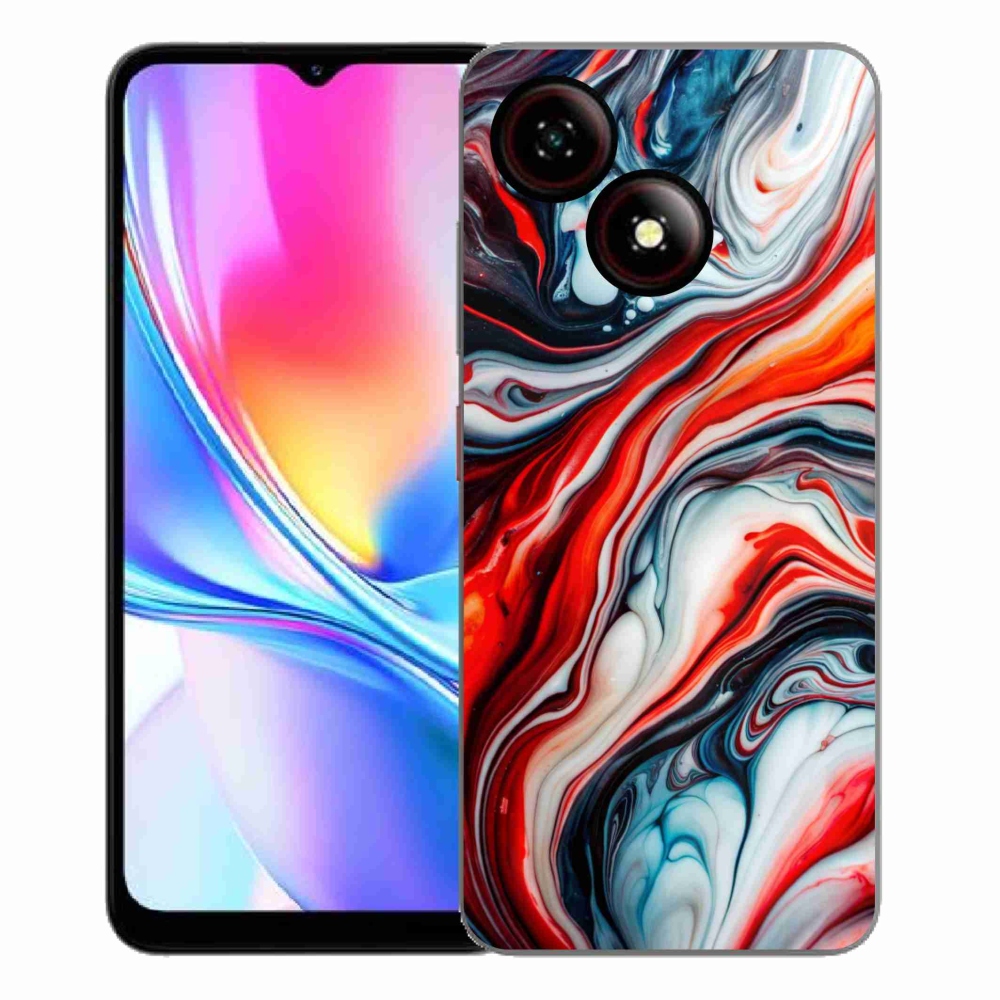 ZTE Blade A35E zselés tok mmCase - absztrakt motívum 63