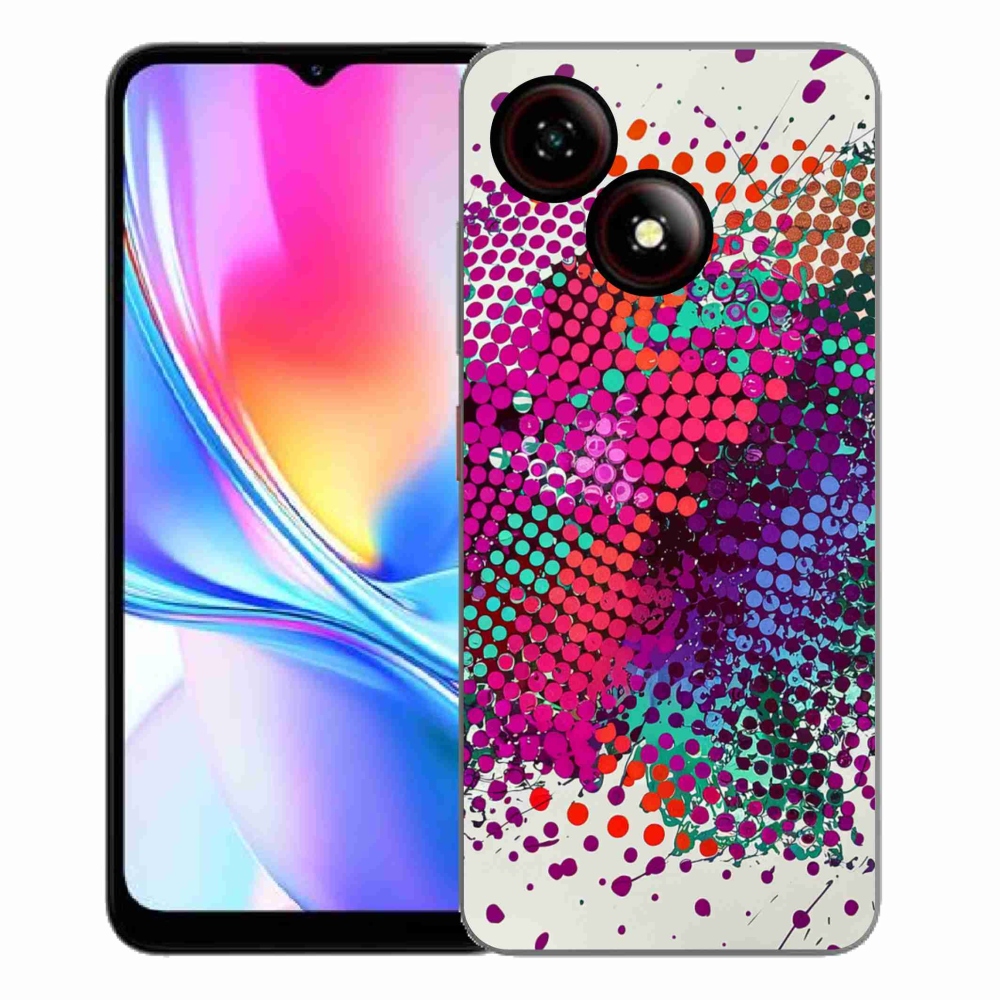 ZTE Blade A35E zselés tok mmCase - absztrakt motívum 65