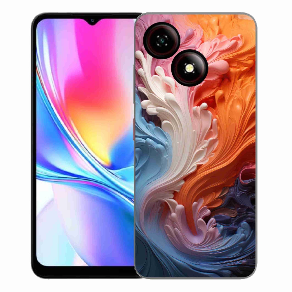 ZTE Blade A35E zselés tok mmCase - absztrakt motívum 8