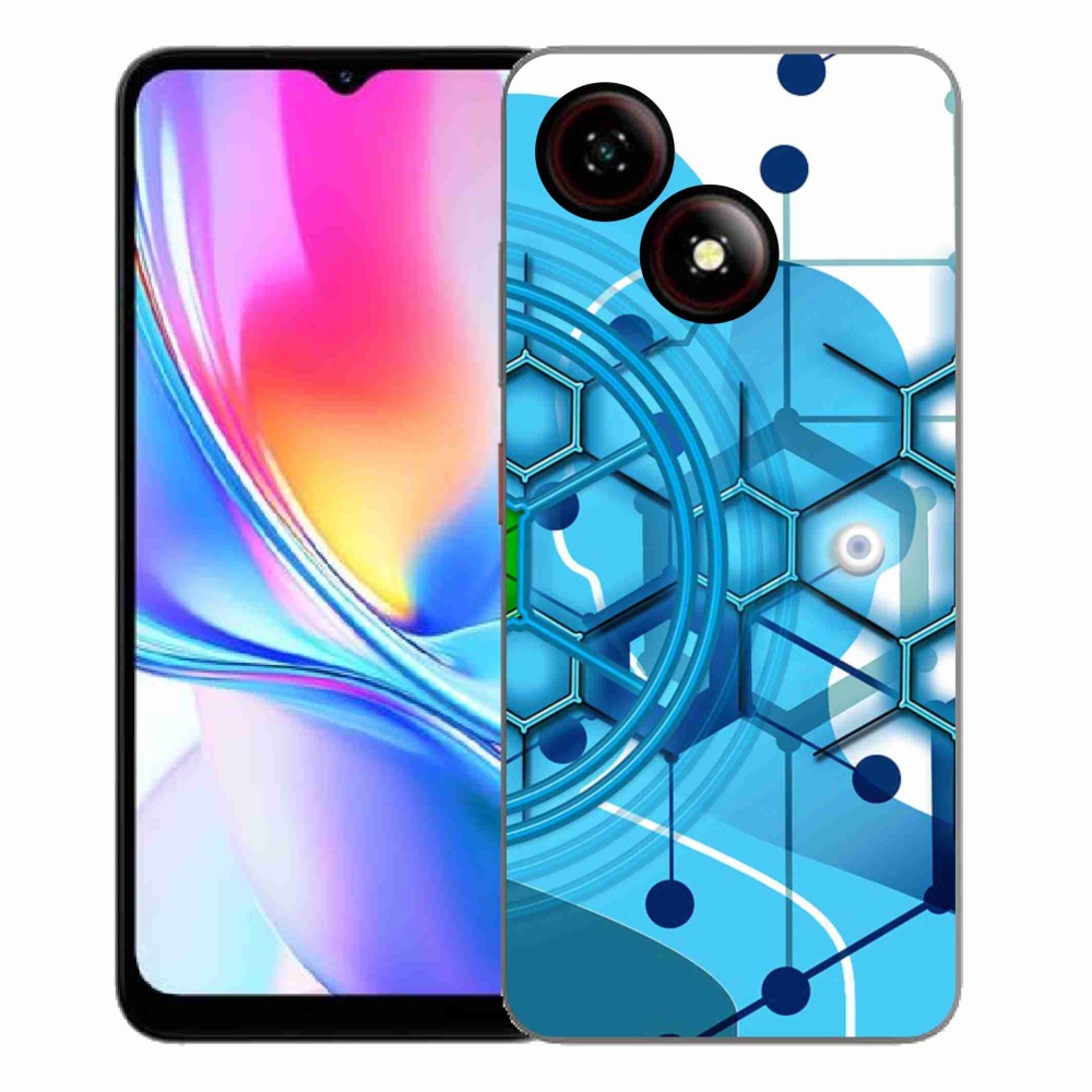 ZTE Blade A35E zselés borító mmCase - absztrakt minta 2