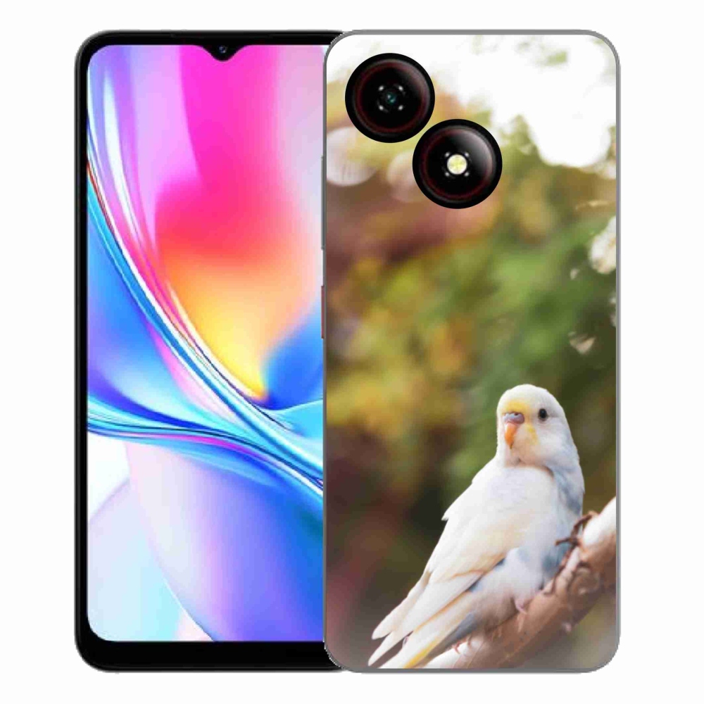 ZTE Blade A35E zselés tok mmCase - andulka fehér