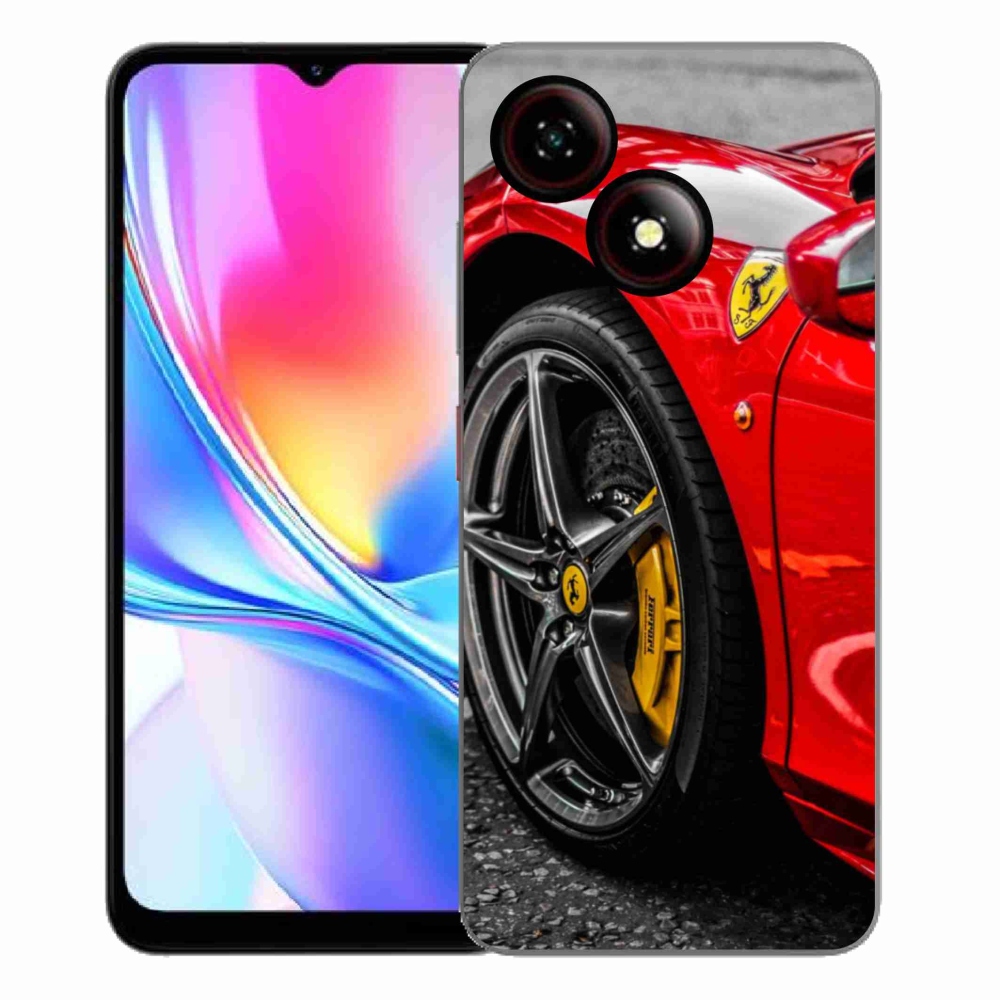 ZTE Blade A35E zselés tok mmCase - autó 1