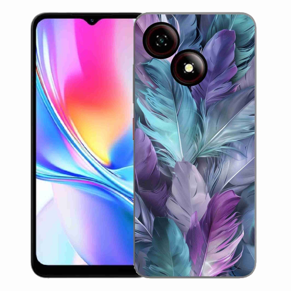 ZTE Blade A35E zselés tok mmCase - színes toll 2